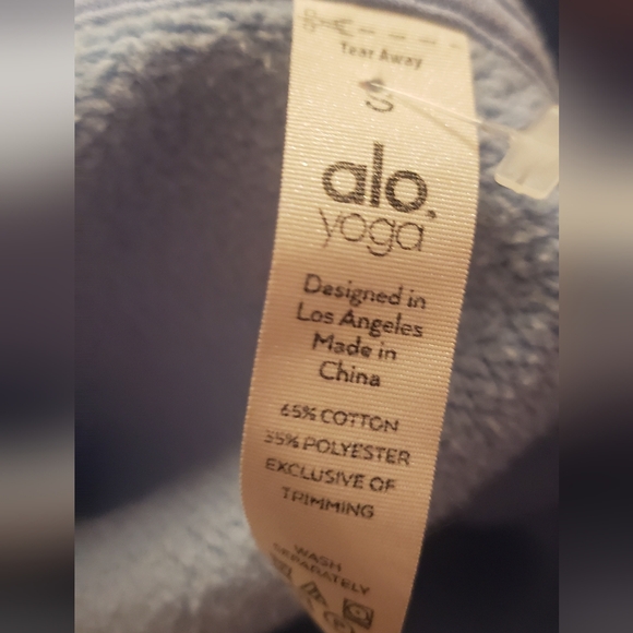 ALO Yoga polo henley pullover sweatshirt 💙 - Picture 7 of 10